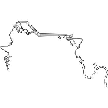 2009 Dodge Avenger Brake Line - 5085568AE