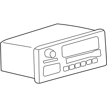 Mopar 56038623AF Radio-AM/FM With Cd And Cassette