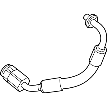 Dodge Hornet Transmission Oil Cooler Hose - 68483326AA