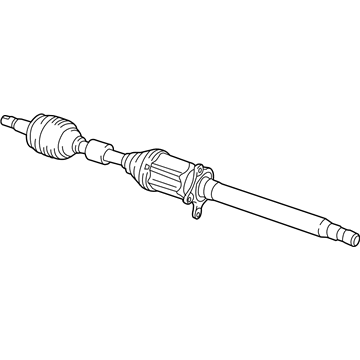 Chrysler Voyager Axle Shaft - 68494386AA