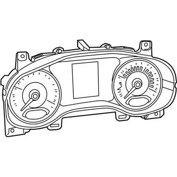 2023 Jeep Renegade Speedometer - 7RA22KXHAA