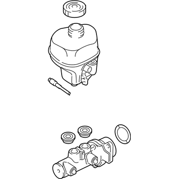 2024 Ram 1500 Brake Master Cylinder - 68398157AA