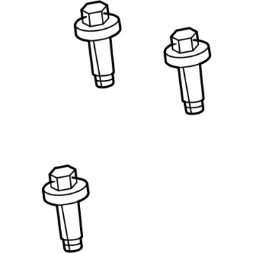 Mopar 6513345AA Bolt-Hex FLANGE Head Lock