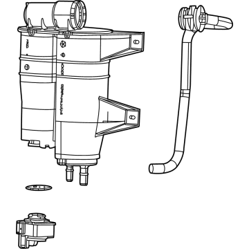 Jeep Grand Wagoneer Vapor Canister - 68591040AA