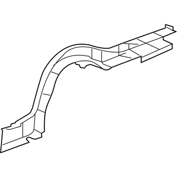 Mopar 68086624AF Rail-Rear