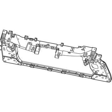 Jeep Compass Radiator Support - 68243736AF