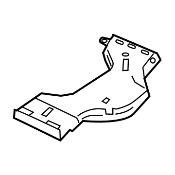 Mopar 68376301AA Duct-Center Distribution