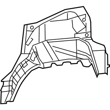 Mopar 68246213AA W/HOUSE-WHEELHOUSE Outer