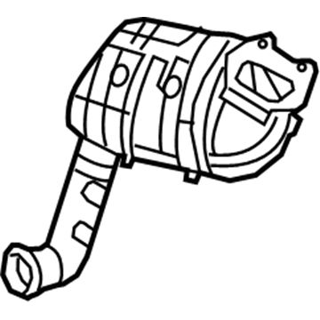 Chrysler Voyager Catalytic Converter - 68235531AG