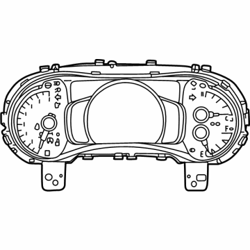 Mopar 68537374AC CLUSTER-INSTRUMENT PANEL