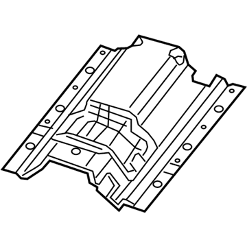 Mopar 68307447AA Shield-Floor Pan