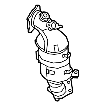 Mopar 68224176AG Exhaust Catalytic Converter