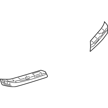 Mopar 4806124AA Molding-Front FASCIA