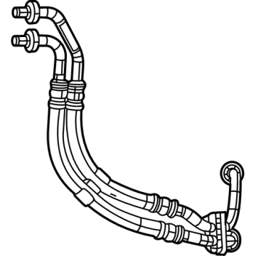 Jeep Grand Cherokee Transmission Oil Cooler Hose - 68379506AA