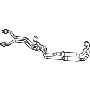 2022 Jeep Grand Cherokee L Transmission Oil Cooler Hose - 68379508AC