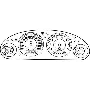 Mopar 5018776AA Lens-Instrument Cluster