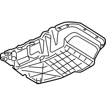 2006 Dodge Magnum Oil Pan - 4792865AB