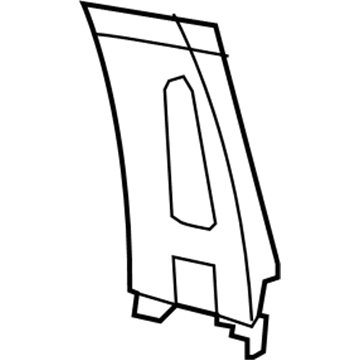 Mopar 5NN201X9AA Panel-B Pillar Upper Trim