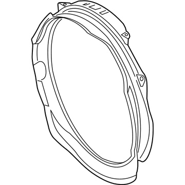 Ram 4500 Fan Shroud - 68359840AB