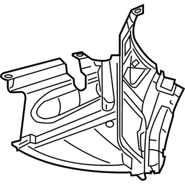 Mopar 5097998AA Shield-Splash