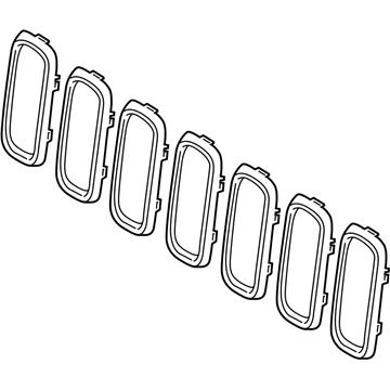 Mopar 5XB16TZZAA Radiator Grille