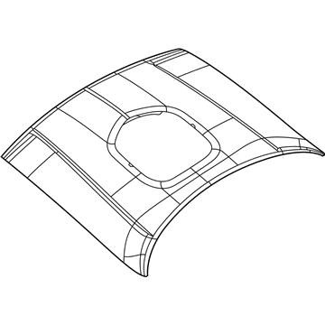 Mopar 68261379AD Hood Panel