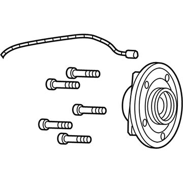 2023 Ram 1500 Wheel Bearing - 68303538AH