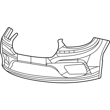 Chrysler Voyager Bumper - 68505029AB