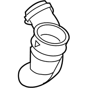 Mopar 4891478AA Hose-INTERCOOLER To Throttle Bod