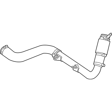 Mopar 4891605AA Hose-TURBOCHARGER To Inter COOLE