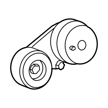 Mopar Belt Tensioner - 5281591AB