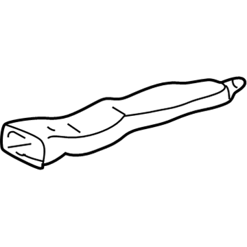 Mopar 4758350AB Duct-Heat Distribution