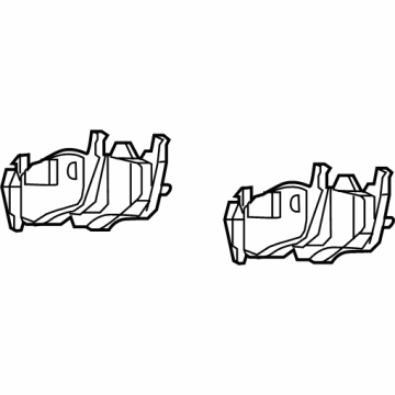 2022 Jeep Grand Cherokee L Brake Pad - 68541333AC