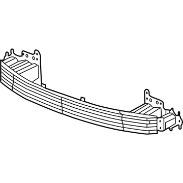 Mopar 68234255AB Reinforce-Front Bumper