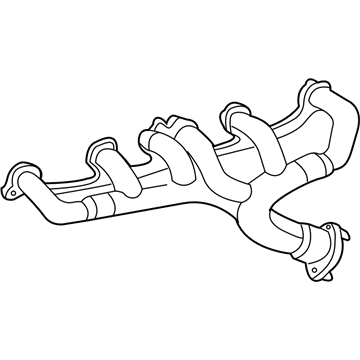 Jeep Grand Cherokee Exhaust Manifold - 4883385