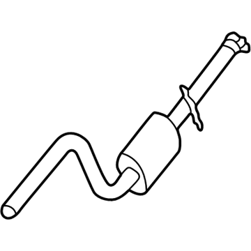 Mopar 4764930AD Exhaust Pipe