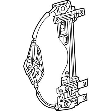 Jeep Window Regulator - 68292132AA