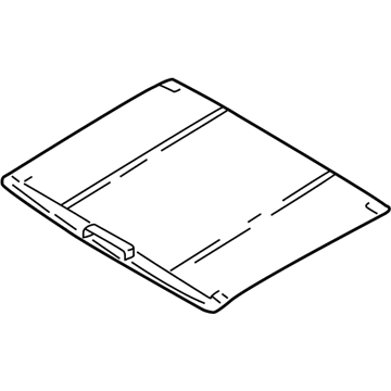 Mopar 5008583AA SUNSHADE-SUNROOF