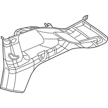 Mopar 1UD05DX9AF Panel-Quarter Trim