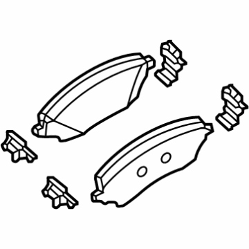 Ram Brake Pad - 68603420AA