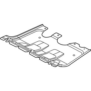 Mopar 68307352AB SKID-Front