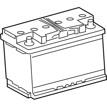 Jeep Renegade Car Batteries - 68439977AA