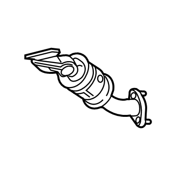 2022 Ram 1500 Catalytic Converter - 68263749AB