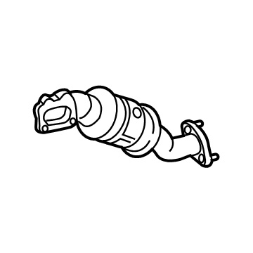 2022 Ram 1500 Catalytic Converter - 68263748AB