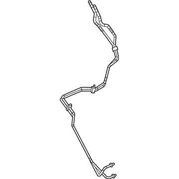 Ram 1500 Transmission Oil Cooler Hose - 68231457AC