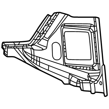 Mopar 68458780AB PANEL-BODY SIDE APERTURE