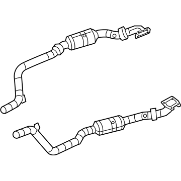 Mopar 68276677AB Front Catalytic Converter And Pipe