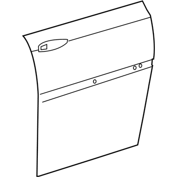 Mopar 4894184AA Door-Front Door