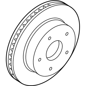 2021 Ram 1500 Brake Disc - 68237063AB