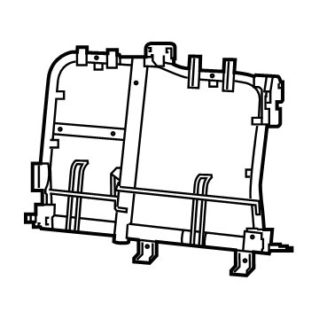 Mopar 68290649AB Frame - Rear Seat Back 60%